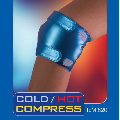 Купить компресс согревающий / охлаждающий для реабилитации голубого цвета размер универсальный в интернет-магазине Orto-med.com.ua